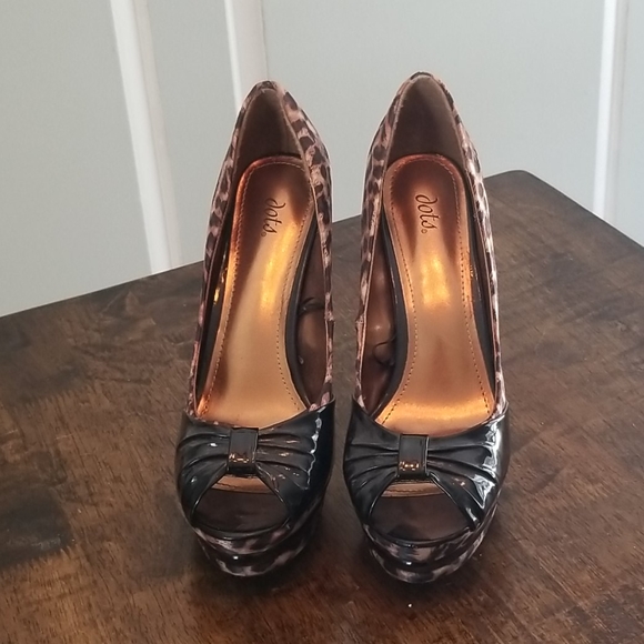 Dota peep toe platform heels, 11 - Picture 2 of 4